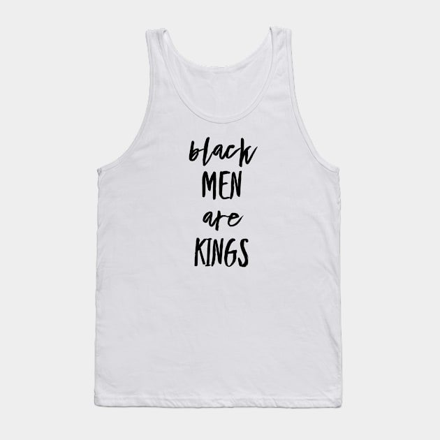 Black Men Are Kings | African American | Black Lives Tank Top by UrbanLifeApparel